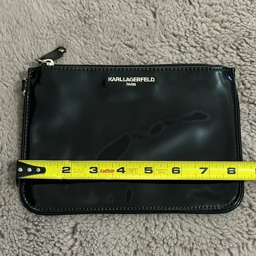 Gorgeous Karl Lagerfeld Wristlet/Cosmetic Pouch